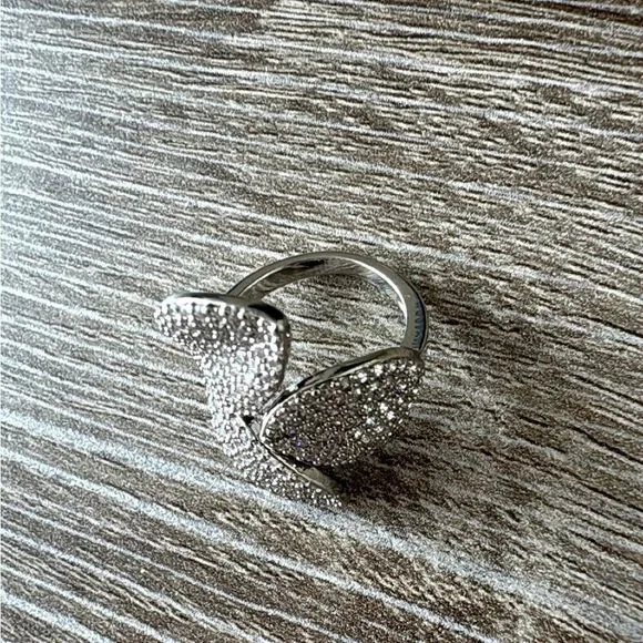 Trendy leaf ring A436 - Picture 5 of 5